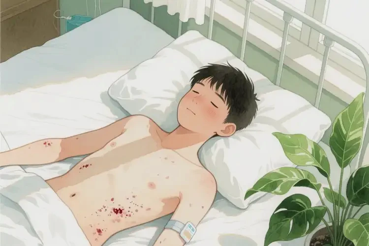 中學(xué)生肚子經(jīng)常起濕疹能靠自己自愈嗎(圖4)