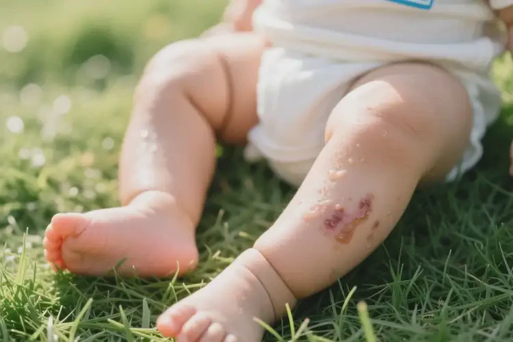 寶寶四肢偶爾起濕疹不管它會自己自愈嗎(圖2)