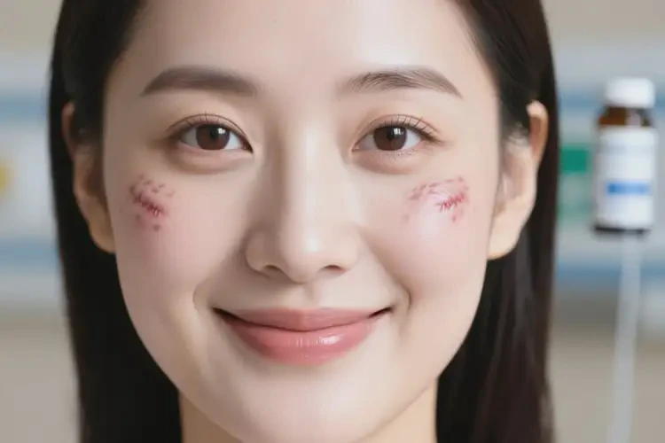 女人面部偶爾起濕疹不管它會(huì)自己自愈嗎(圖4)