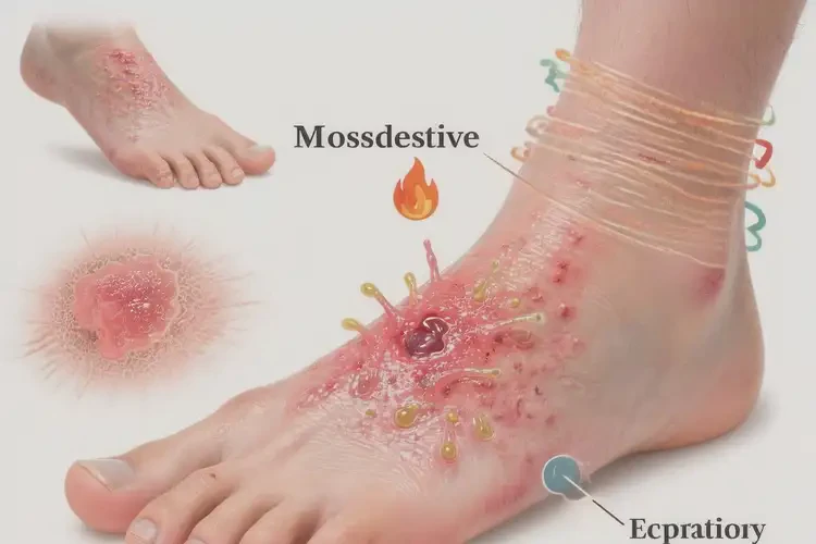 青少年腳上出濕疹能夠徹底治愈嗎(圖4)