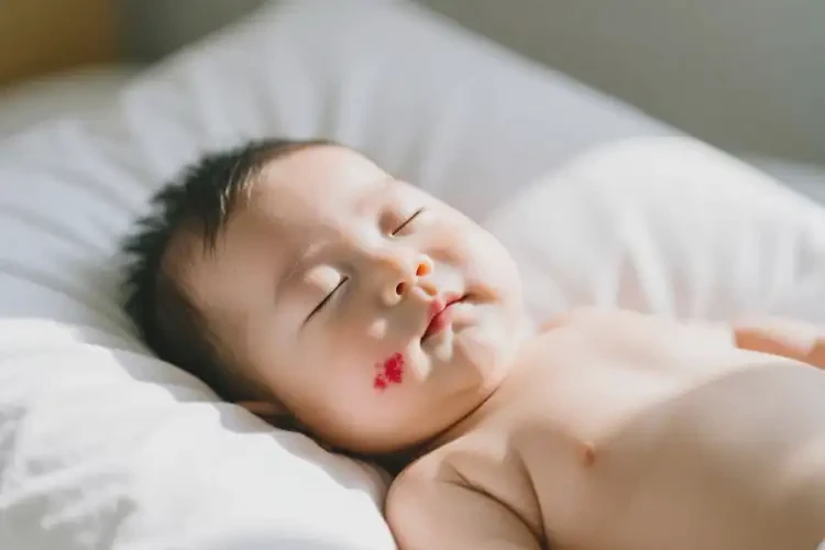 嬰幼兒臉上經(jīng)常起濕疹不管它會自己好嗎(圖1)