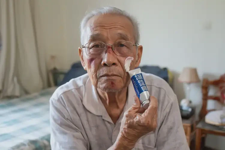 老年人臉上出現(xiàn)濕疹能靠自己自愈嗎(圖3)