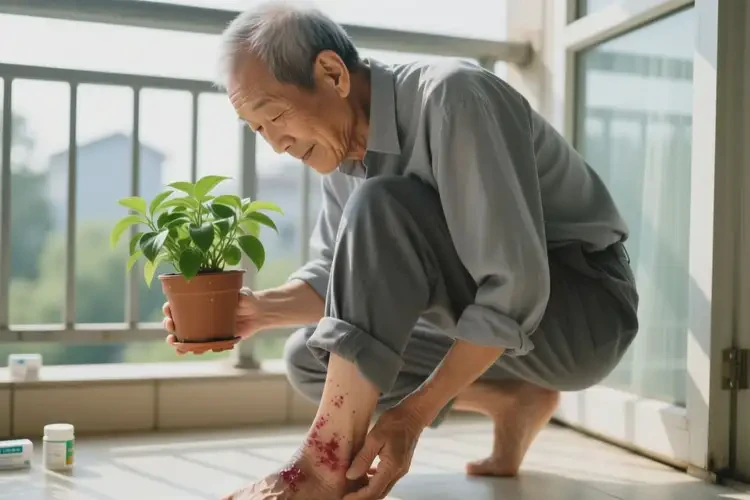 老年人腳上容易起濕疹不管它會自己好嗎(圖3)