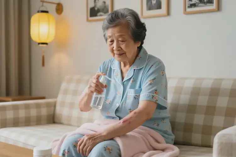 老人身上容易長濕疹可以徹底自愈嗎(圖3)