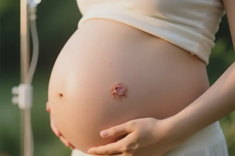 孕婦肚子上偶爾長(zhǎng)濕疹能夠徹底治愈嗎(圖1)