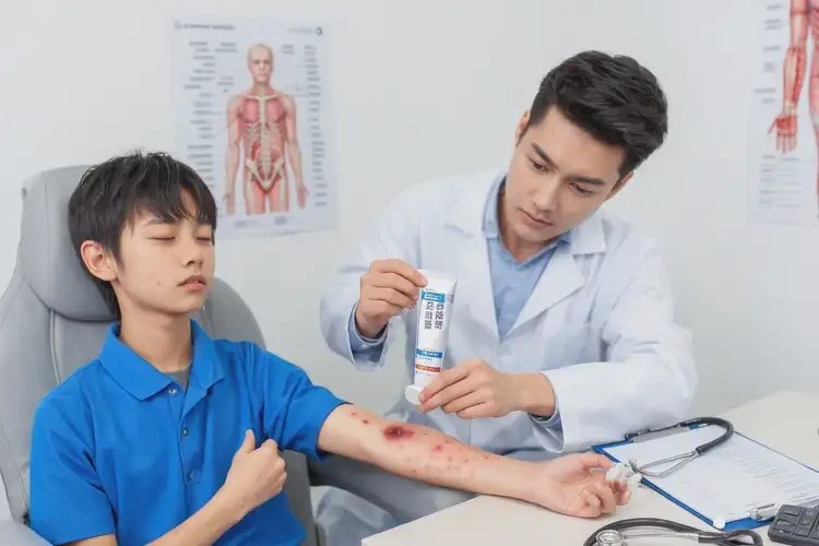 中學生手臂有濕疹能夠徹底治愈嗎(圖3)