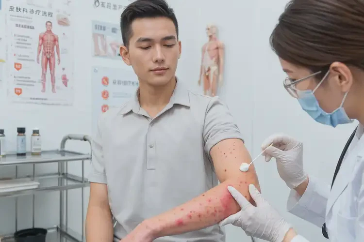 青年人手臂经常起湿疹能彻底自愈吗(图3)