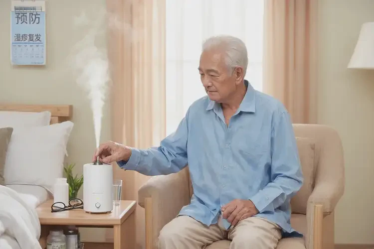 老人手臂出現(xiàn)濕疹能靠自己自愈嗎(圖1)