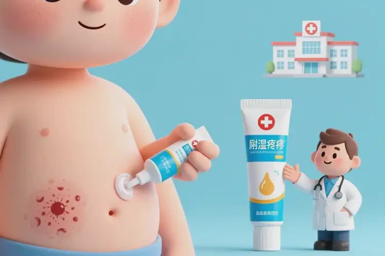兒童肚子上容易起濕疹能夠徹底治愈嗎(圖2)