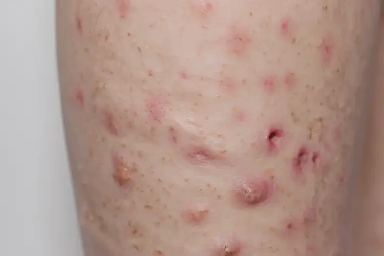 中學(xué)生小腿上出現(xiàn)濕疹能徹底自愈嗎(圖4)