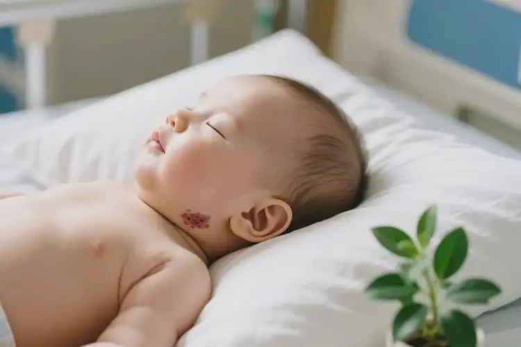 小儿脖子起湿疹可以彻底自愈吗(图1)