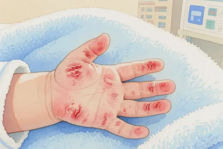 幼兒手上起濕疹能靠自己自愈嗎(圖3)