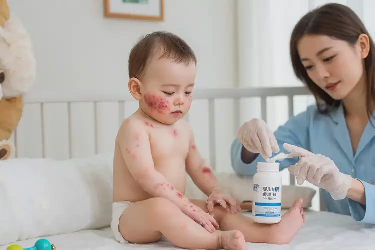 寶寶四肢經(jīng)常長濕疹可以徹底自愈嗎(圖3)
