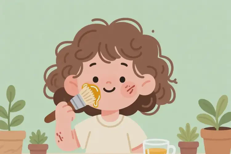 少兒面部容易起濕疹可以徹底自愈嗎(圖1)