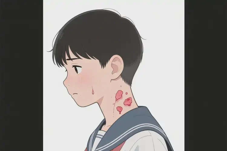 中學(xué)生脖子上出現(xiàn)濕疹不管它會自己自愈嗎(圖4)