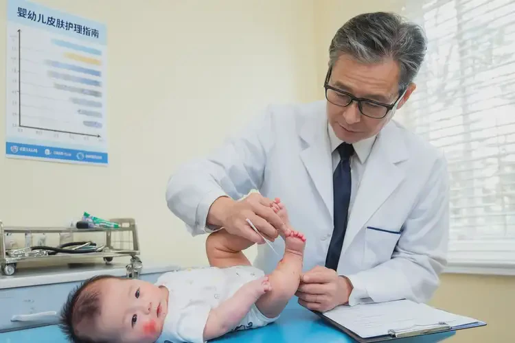 寶寶腳上出濕疹可以徹底自愈嗎