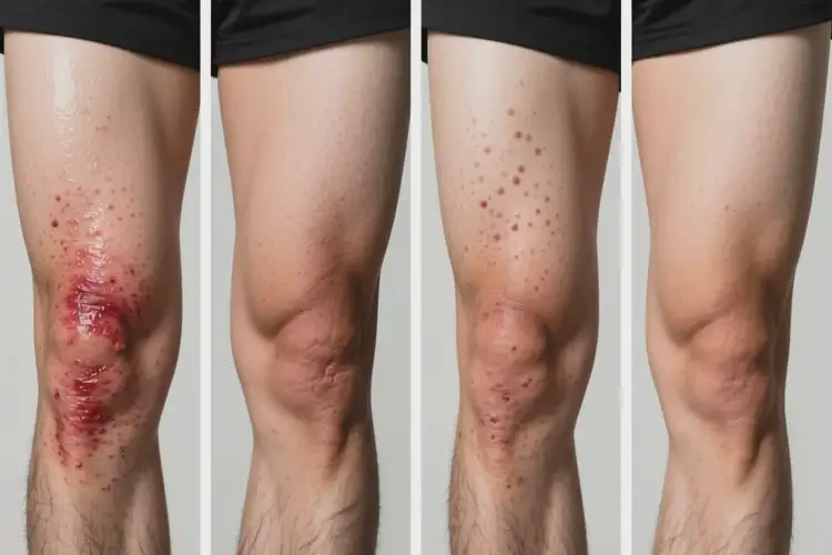 男性大腿上有濕疹可以徹底自愈嗎(圖3)