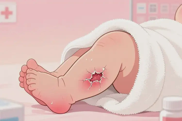 新生兒小腿上偶爾長(zhǎng)濕疹可不可以徹底自愈(圖3)