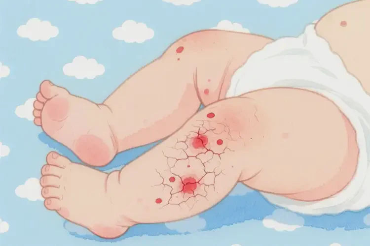 小兒大腿容易起濕疹可以徹底自愈嗎(圖4)