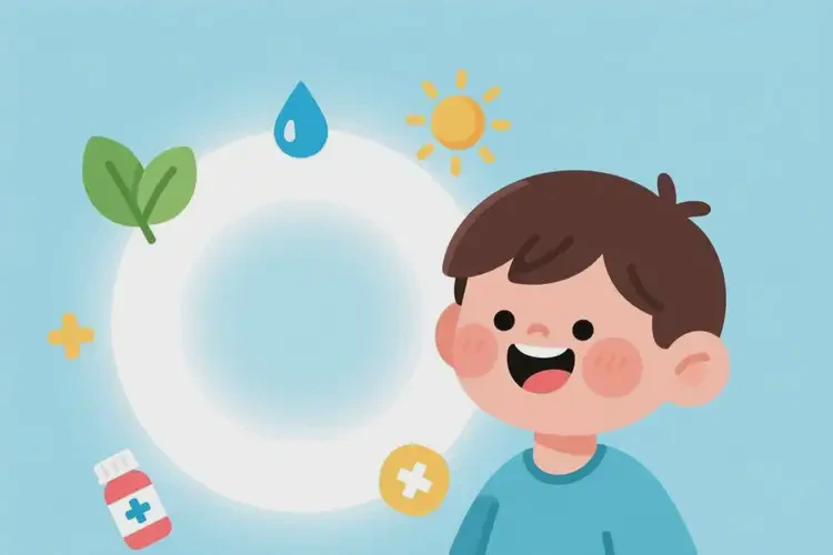 兒童臉上經(jīng)常起濕疹能徹底自愈嗎(圖2)