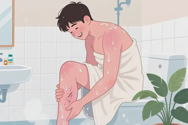 青年人小腿偶爾起濕疹能不能徹底自愈(圖2)