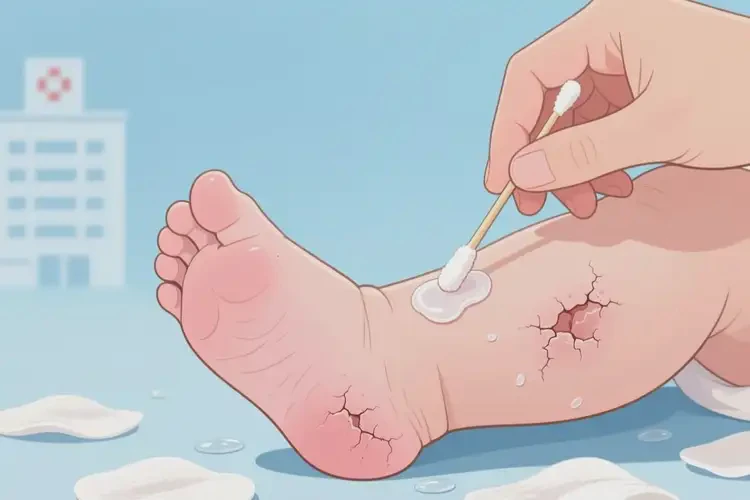 寶寶腳上經(jīng)常長濕疹能夠徹底治愈嗎(圖4)