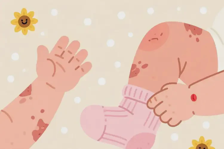 小兒四肢經(jīng)常起濕疹不管它會(huì)自己好嗎(圖2)