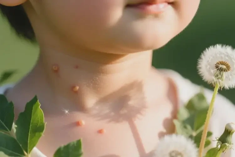 孩子脖子上容易长湿疹能彻底自愈吗(图4)