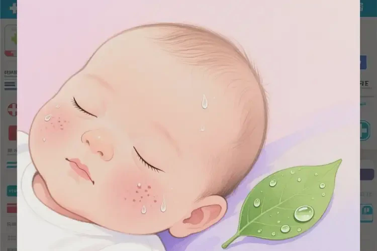 小兒面部出現(xiàn)濕疹不管它會自己痊愈嗎(圖2)