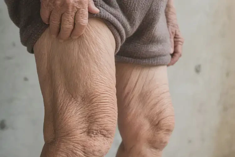 老年人大腿出濕疹能夠徹底治愈嗎(圖3)