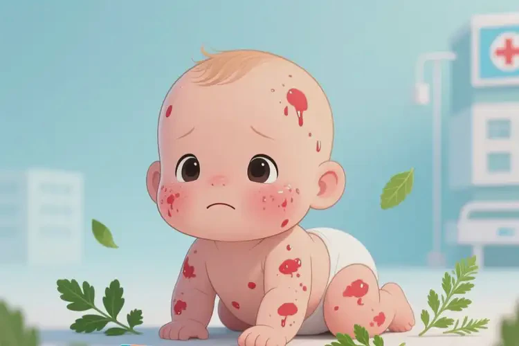寶寶全身長濕疹可不可以徹底自愈(圖4)