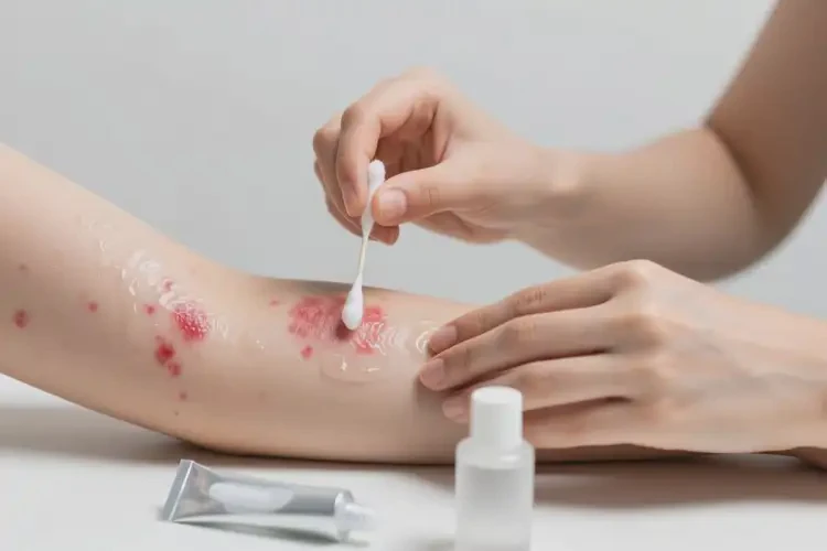 女生手臂有濕疹能夠徹底治愈嗎(圖4)