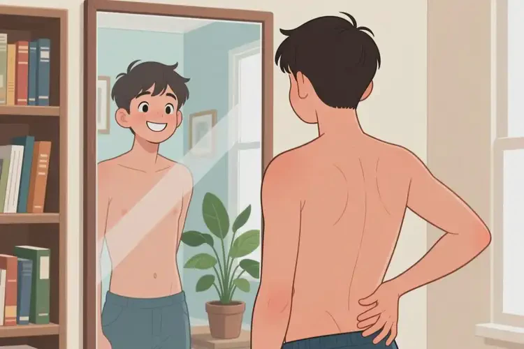 青少年屁股起濕疹不管它會自己好嗎(圖1)