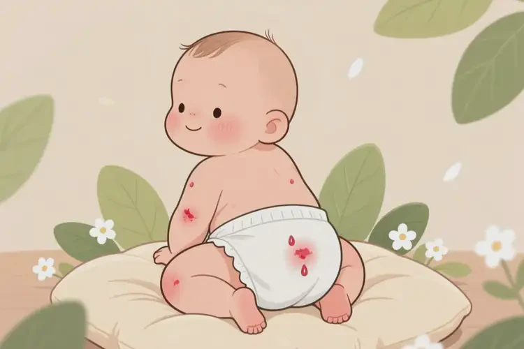 嬰幼兒肛周偶爾長濕疹不管它會自己自愈嗎(圖4)