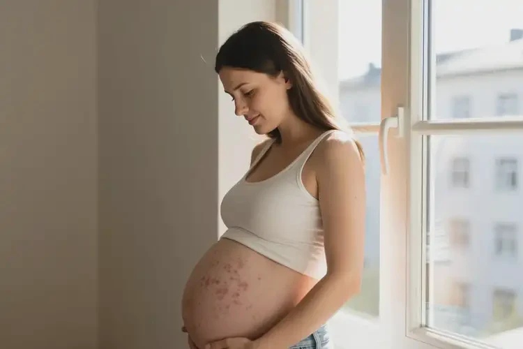 孕婦肚子長濕疹不管它會自己痊愈嗎(圖2)