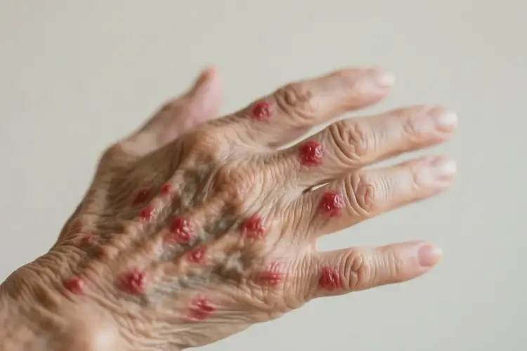 老年人手上起湿疹不管它会自己自愈吗(图4)