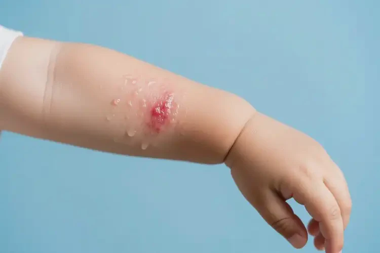 小孩手臂容易起濕疹不管它會自己自愈嗎(圖3)