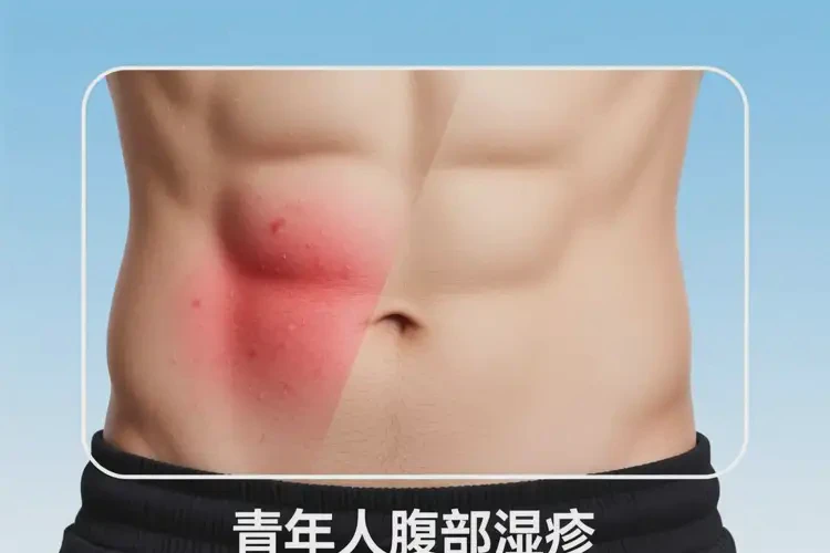 青年人肚子上容易起濕疹能夠徹底治愈嗎(圖4)