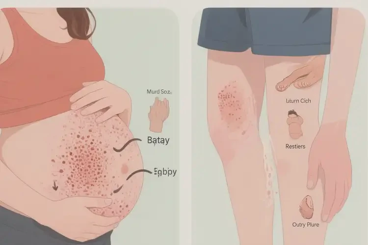 孕婦小腿上出現(xiàn)濕疹不管它會自己自愈嗎(圖2)