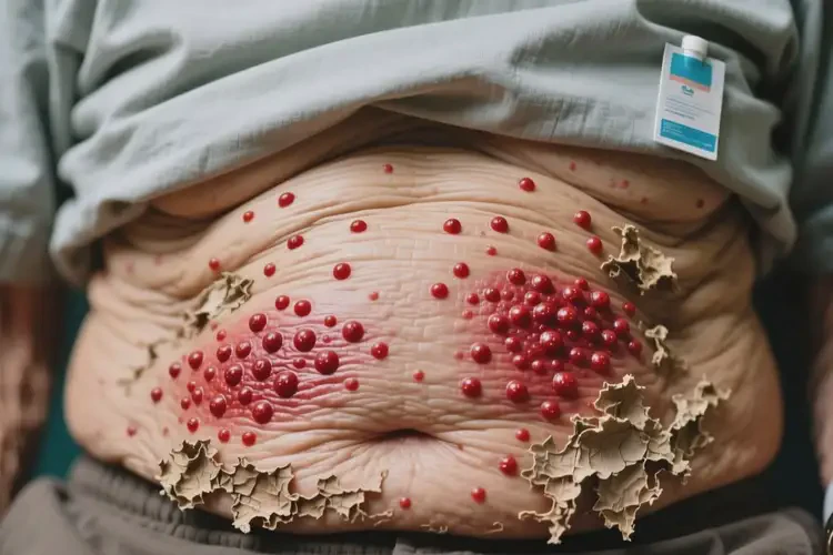 老年人肚子容易長(zhǎng)濕疹不管它會(huì)自己自愈嗎(圖1)