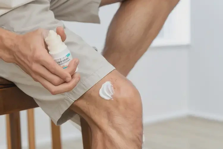 男生小腿容易长湿疹不管它会自己自愈吗(图2)