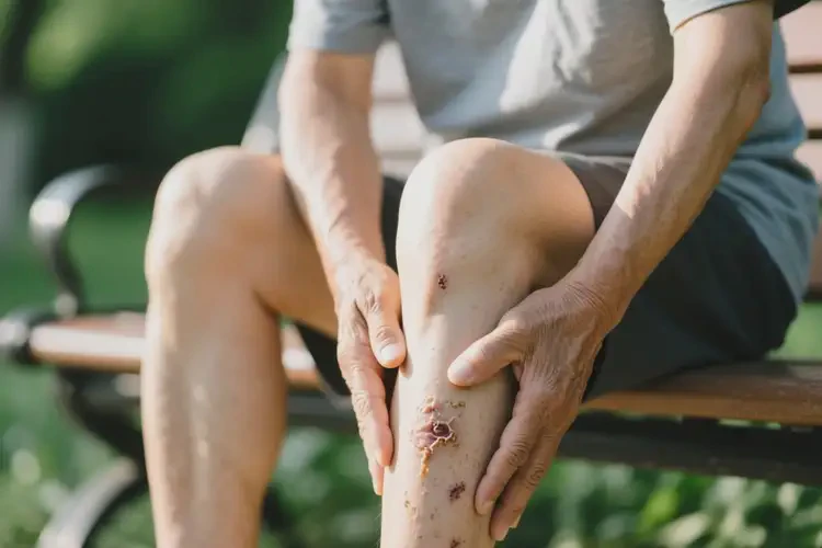 男人小腿長濕疹能徹底自愈嗎