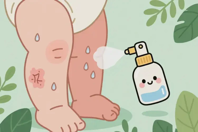 嬰兒小腿容易起濕疹能徹底自愈嗎(圖3)