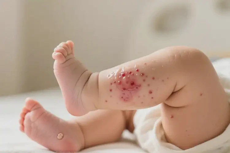 宝宝小腿经常起湿疹不管它会自己痊愈吗(图3)