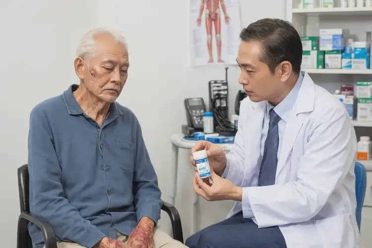 高齡老人脖子出濕疹可不可以徹底自愈(圖2)