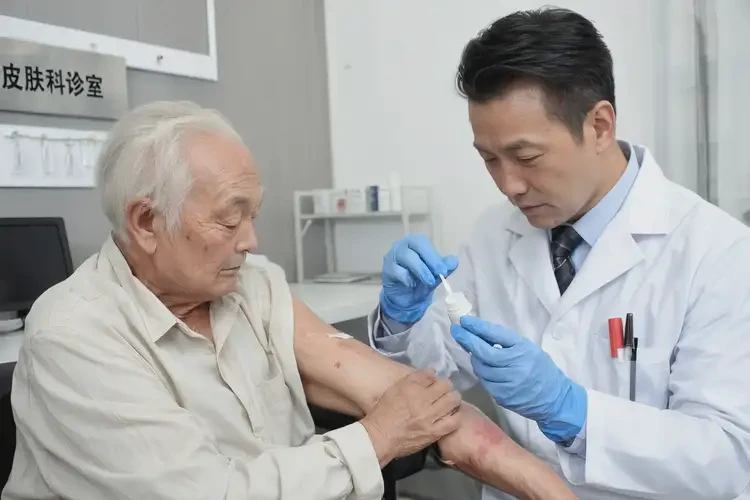 高齡老人四肢出濕疹能徹底自愈嗎(圖3)