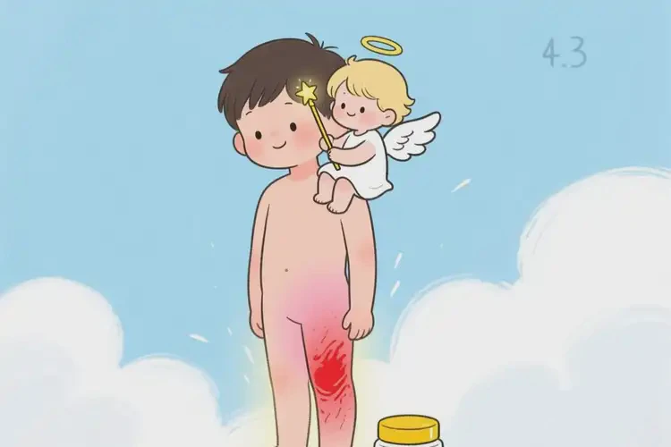 兒童大腿上經常起濕疹可不可以徹底自愈(圖1)