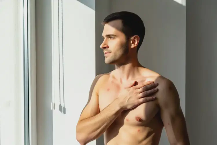 男人全身經(jīng)常起濕疹能徹底自愈嗎(圖2)