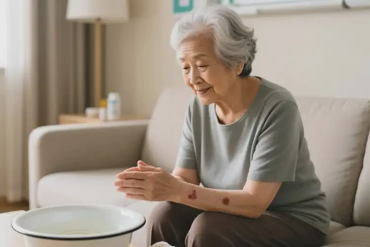 老年人四肢容易起濕疹能夠徹底治愈嗎(圖4)