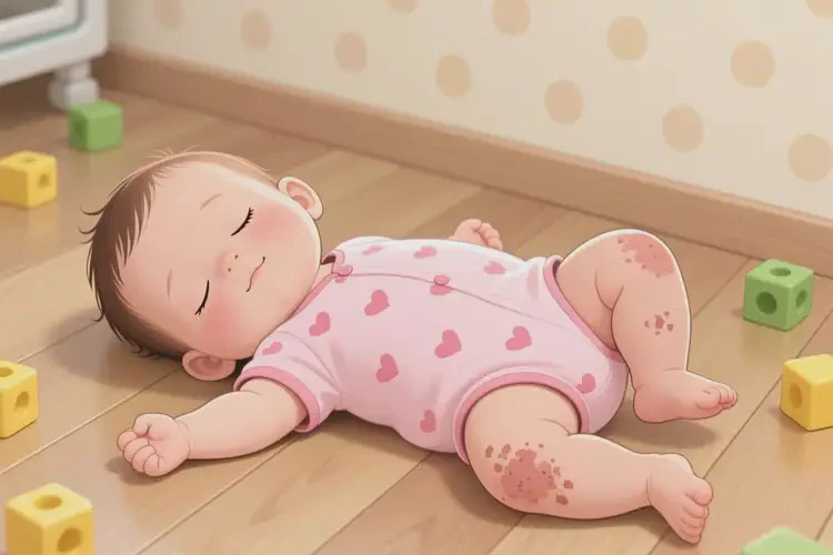 幼兒四肢經常長濕疹不管它會自己自愈嗎(圖2)